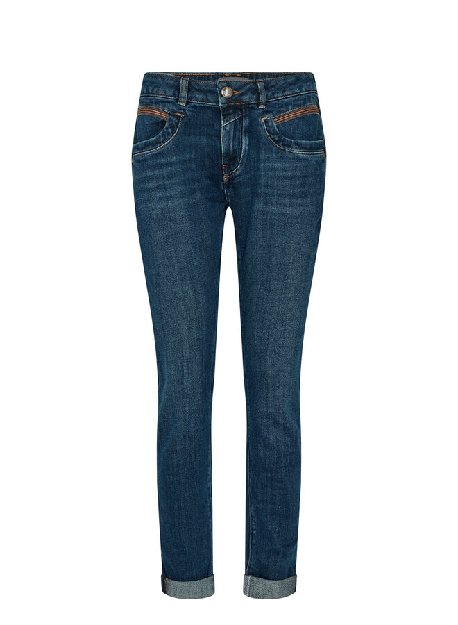 155620 447 Mos Mosh MMNaomi Subtle Jeans Dark Blue