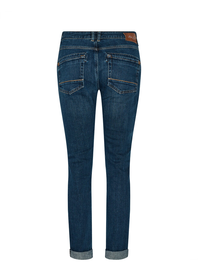 155620 447 Mos Mosh MMNaomi Subtle Jeans Dark Blue