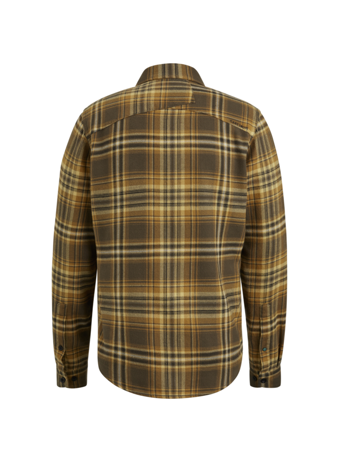 CSI2310263 6513 Cast Iron Long Sleeve Shirt Brushed Twill check regular fit Kambaba