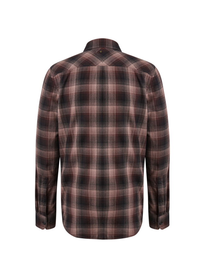 PSI2310200 8200 PME Legend Long Sleeve Shirt Ctn Twill Check Fudge