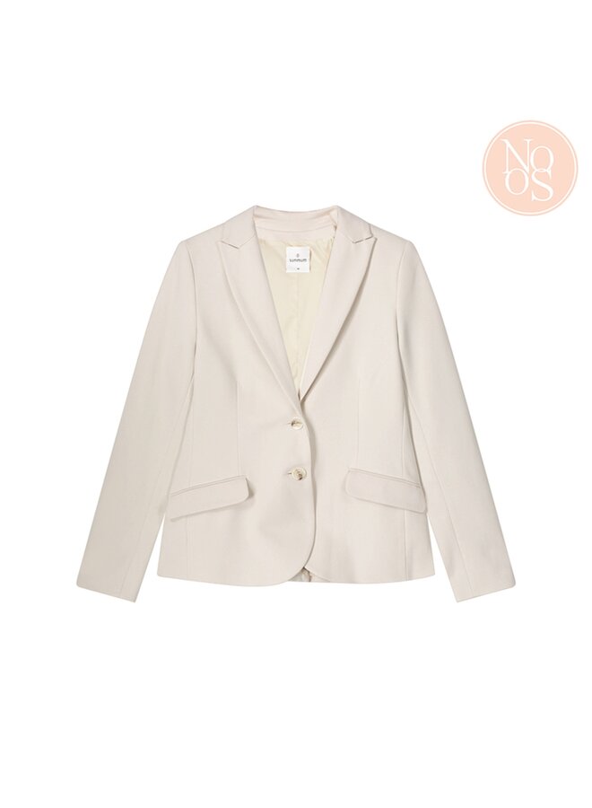 Bari-11580 122 Summum Blazer punto milano Ivory