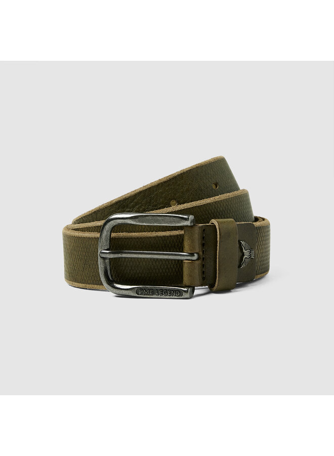 PBE2402952 6149 PME Legend belt full grain leather Green