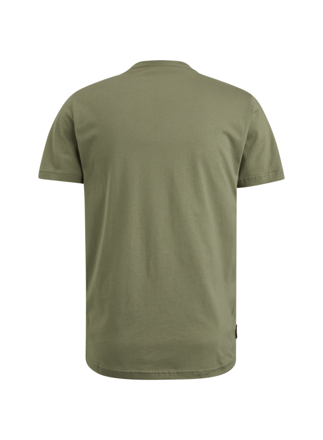PTSS2402574 6149 PME Legend short sleeve r-neck single jersey mercerised Green