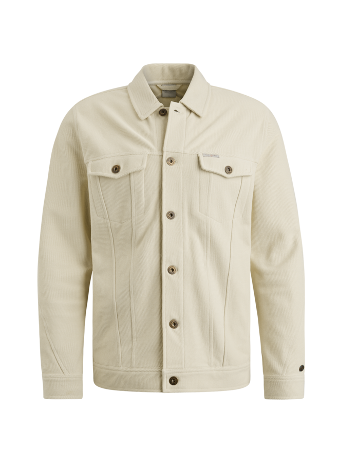 CSW2402406 7176 Cast Iron button jacket twill Beige