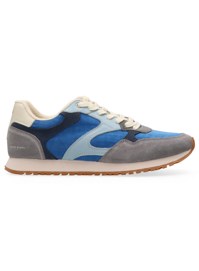 78.3077.01-200 Scotch and Soda HerenSneaker Cleave 1A Blue