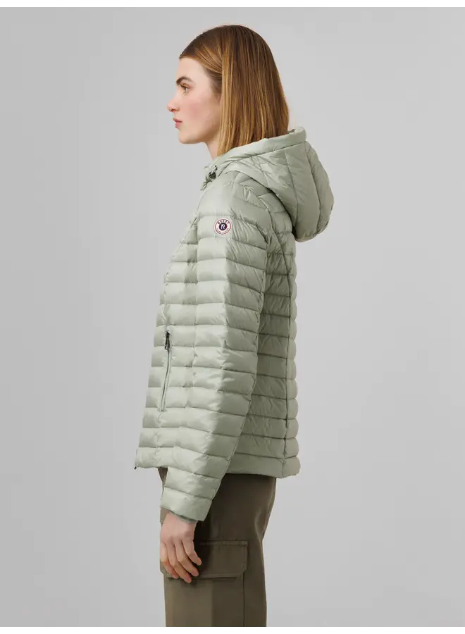 LR02714241  6910 Reset Lille jacket Eucalyptus green