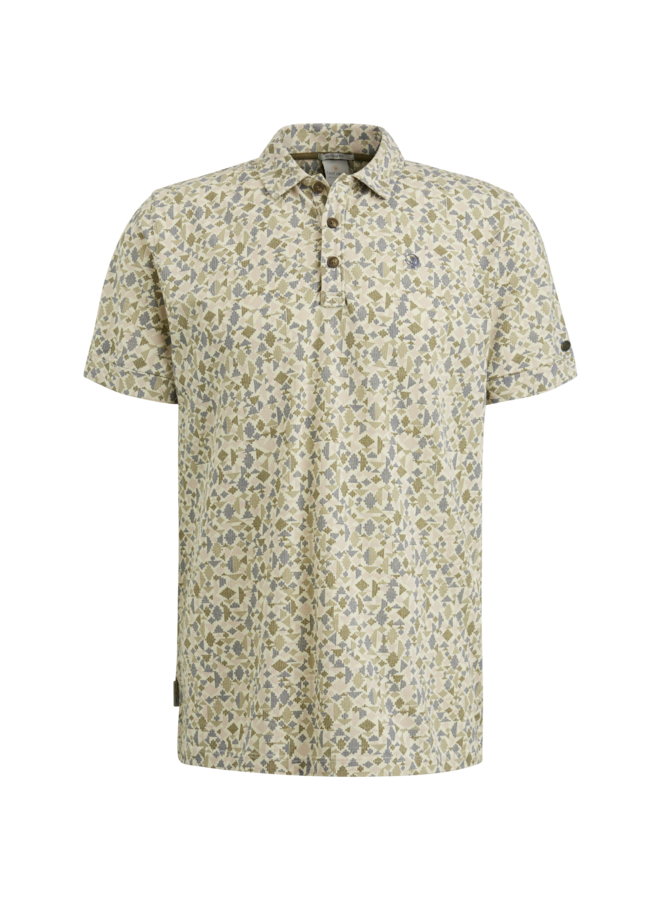 CPSS2403866 7176 Cast Iron short sleeve polo regular fit pique Beige