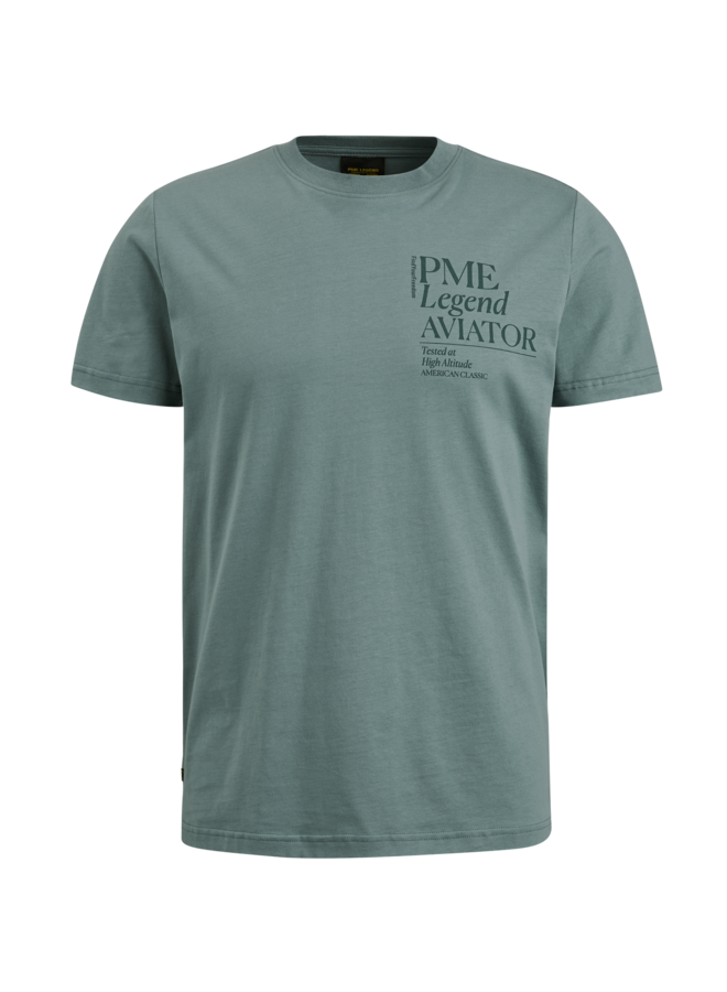 PTSS2403584 6019 PME Legend short sleeve r-neck single jersey Green