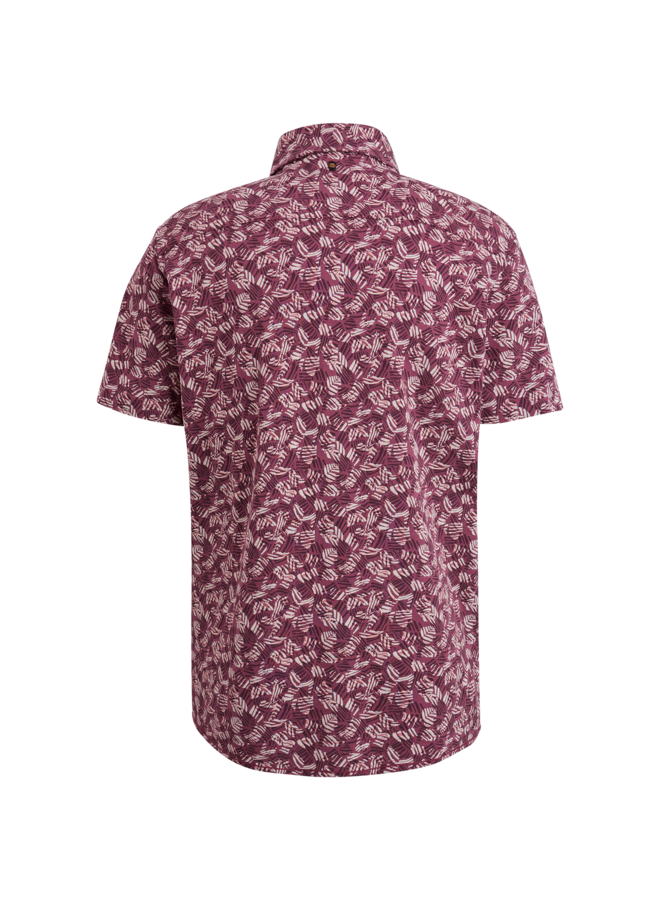 PSIS2403236 4119 PME Legend short sleeve shirt print on jersey pique Purple