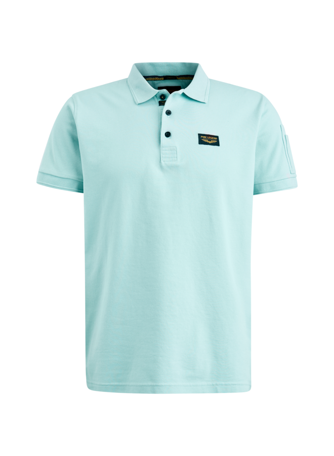 PPSS2403899 6009 PME Legend short sleeve polo trackway Blue