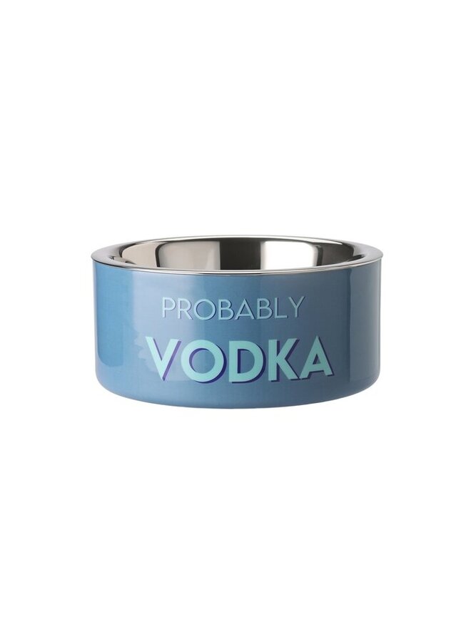 Love Pets drink bowl M Probably Vodka smoke blue