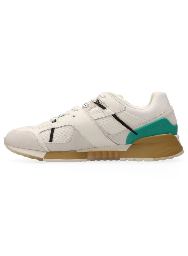 78.3063.01-B10 Scotch and Soda HerenSneaker Vivex 12A White-Green