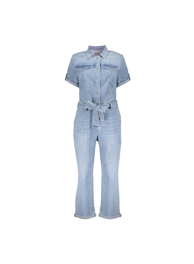 41002-10 835 Geisha Jumpsuit denim stonebleach denim