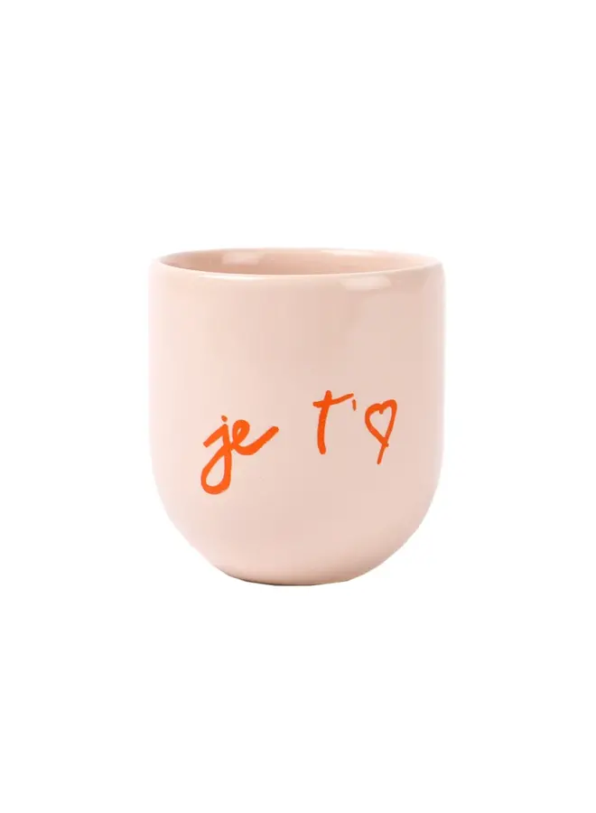 Sisi cup Je T'aime gloss orange