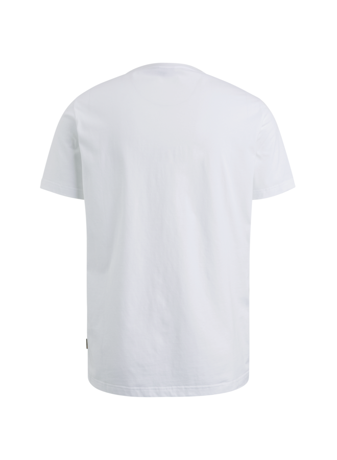 PTSS2404563 7003 PME Legend short sleeve r-neck single jersey digital print White