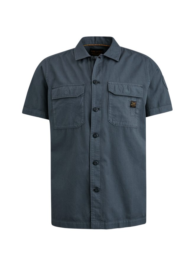 PSIS2404214 9117 PME Legend short sleeve shirt ctn  bedford Grey