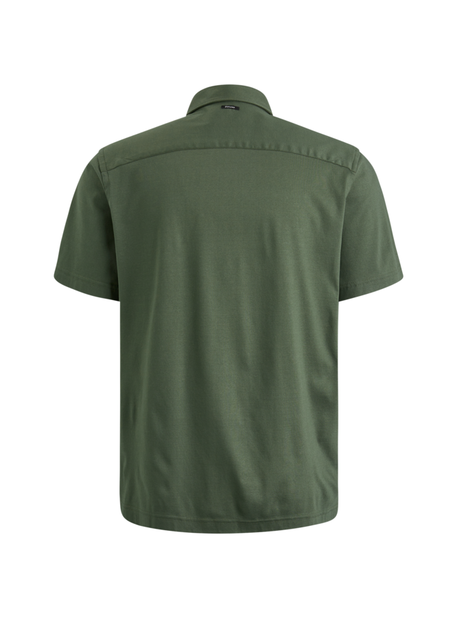 VSIS2404256 6025 Vanguard short sleeve shirt cf double soft jersey Green
