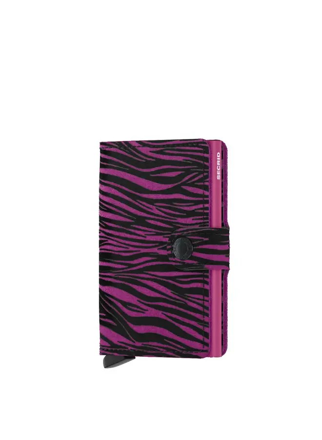 MZA Secrid Miniwallet zebra Fuchsia