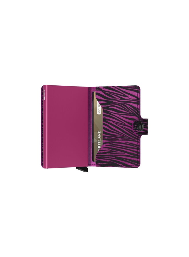 MZA Secrid Miniwallet zebra Fuchsia