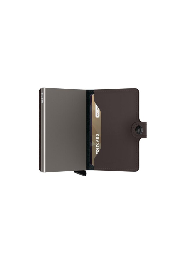 MM Secrid Miniwallet Matte Truffle