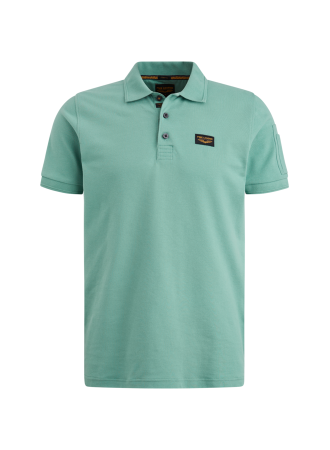 PPSS2405899 5224 PME Legend short sleeve polo trackway Blue
