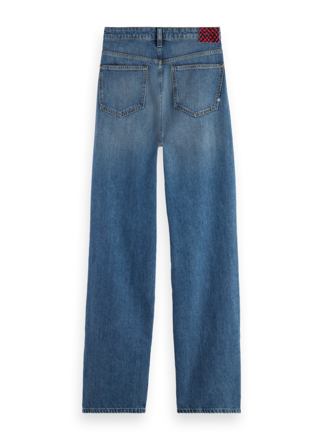 178304 410 Scotch & Soda the ripple authentic straight jeans - bring it on navy