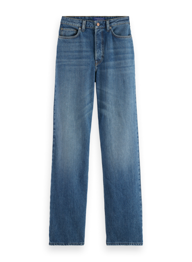 178304 410 Scotch & Soda the ripple authentic straight jeans - bring it on navy
