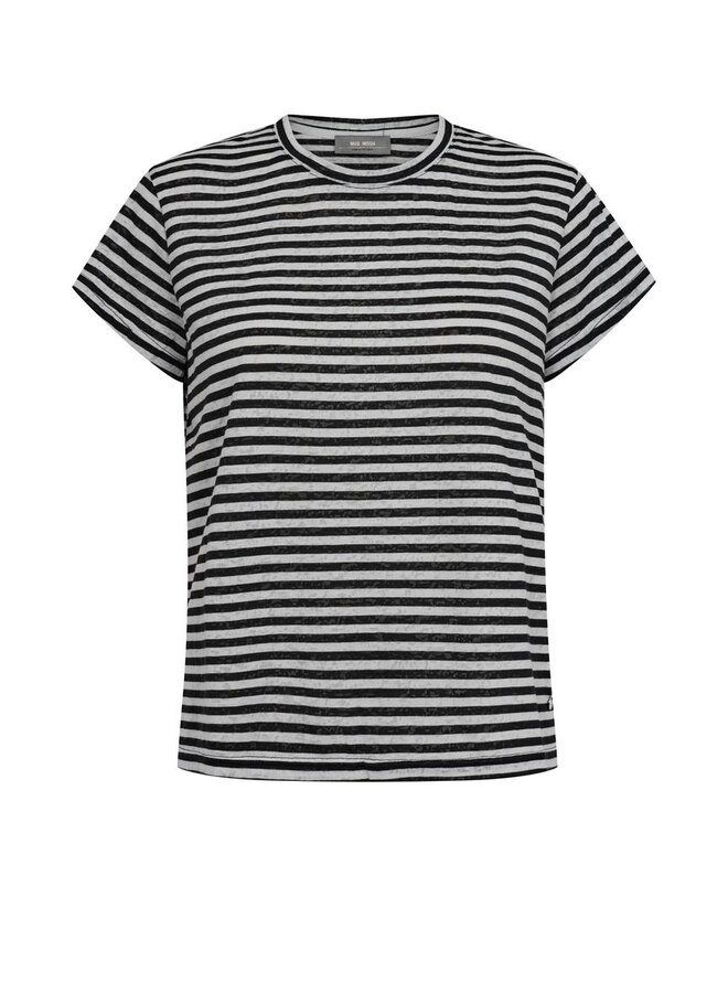 165330 817 Mos Mosh MMNan O-SS Stripe Tee Micro Chip