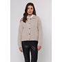 Bubbly.700NOOS Rino en Pelle Boxy jacket Stone