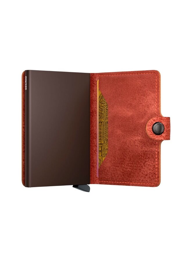 Secrid Miniwallet vintage orange