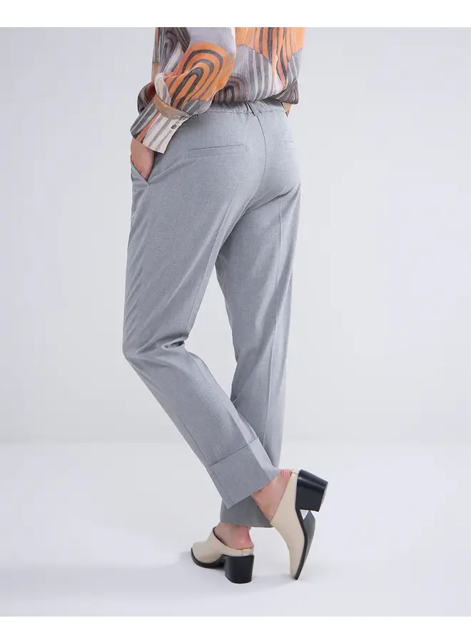 4s2674-12072 810 Summum Trousers viscose blend stretch Mist