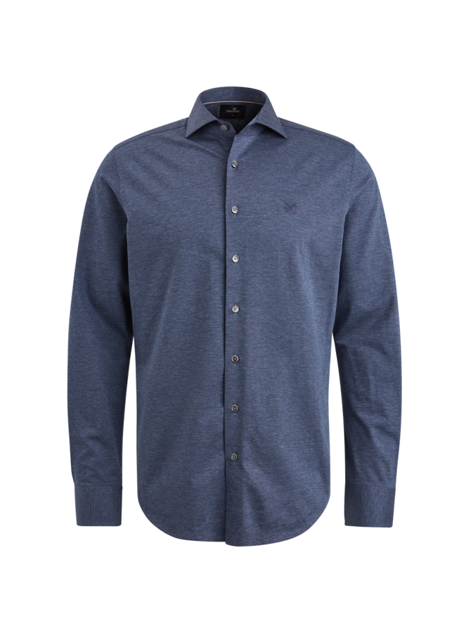 VSI2408201 5709 Vanguard Long Sleeve Shirt Versatile Jersey shirt Mid Blue Melange