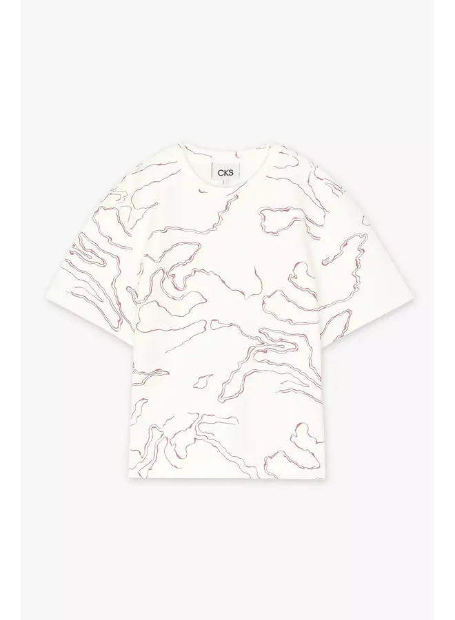 147677 WTM CKS T-Shirt SARIA Off white