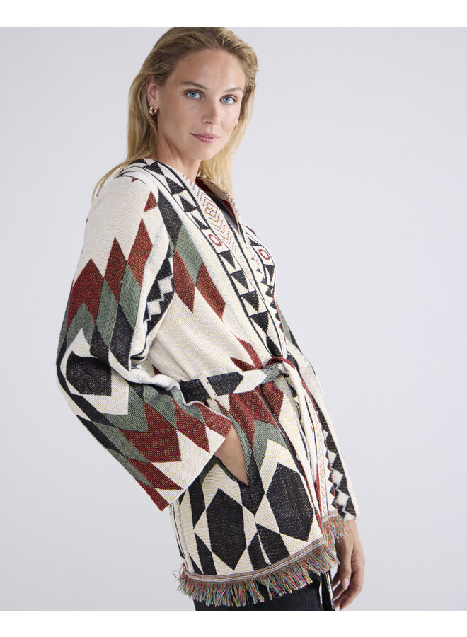 1s1196-12063 120 Summum Jacket Blanket Multicolour
