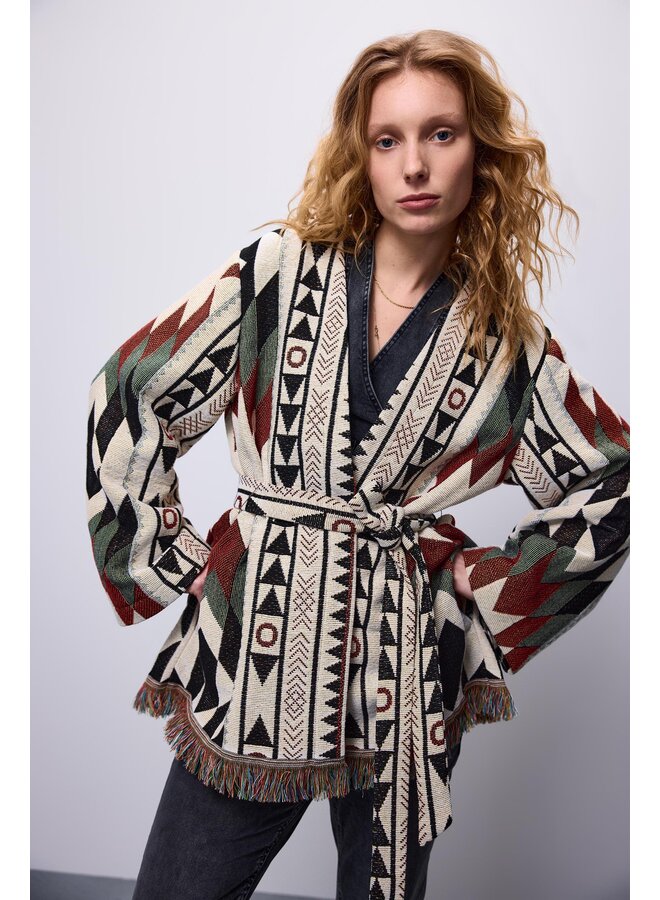 1s1196-12063 120 Summum Jacket Blanket Multicolour
