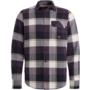 PSI2409222 4343 PME Legend Long Sleeve Shirt Ctn Flanel H. twill Check Plum Perfect
