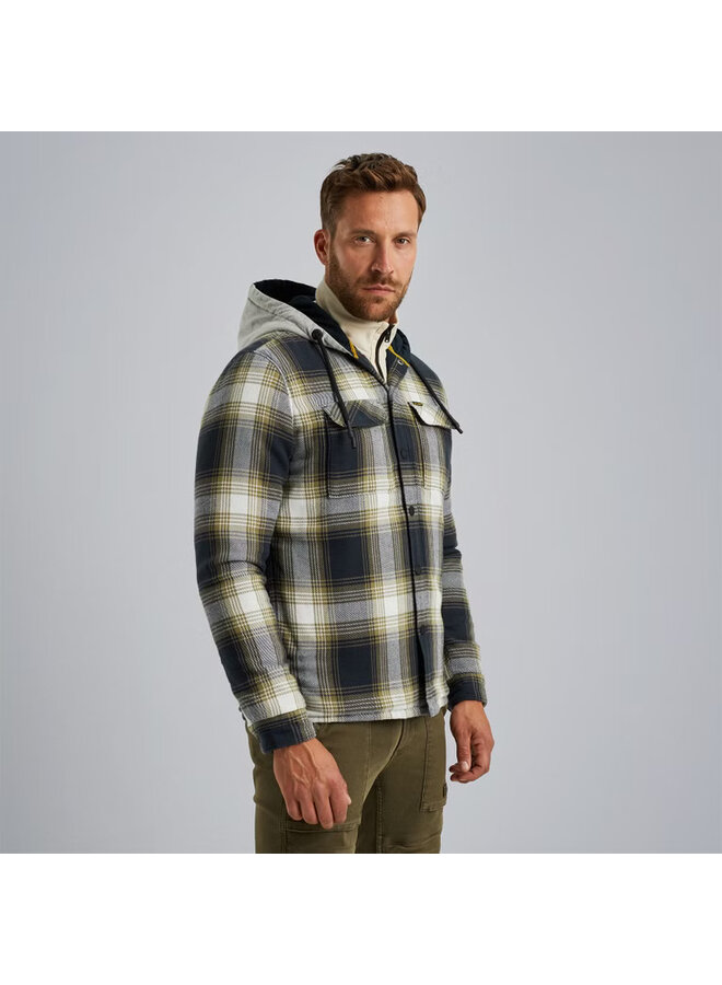 PSI2408216 5281 PME Legend Long Sleeve Shirt Ctn Flanel Check Quilted Salute