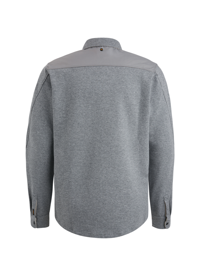 PSI2409231 940 PME Legend Long Sleeve Shirt Spacer Sweat Mid Grey Melee