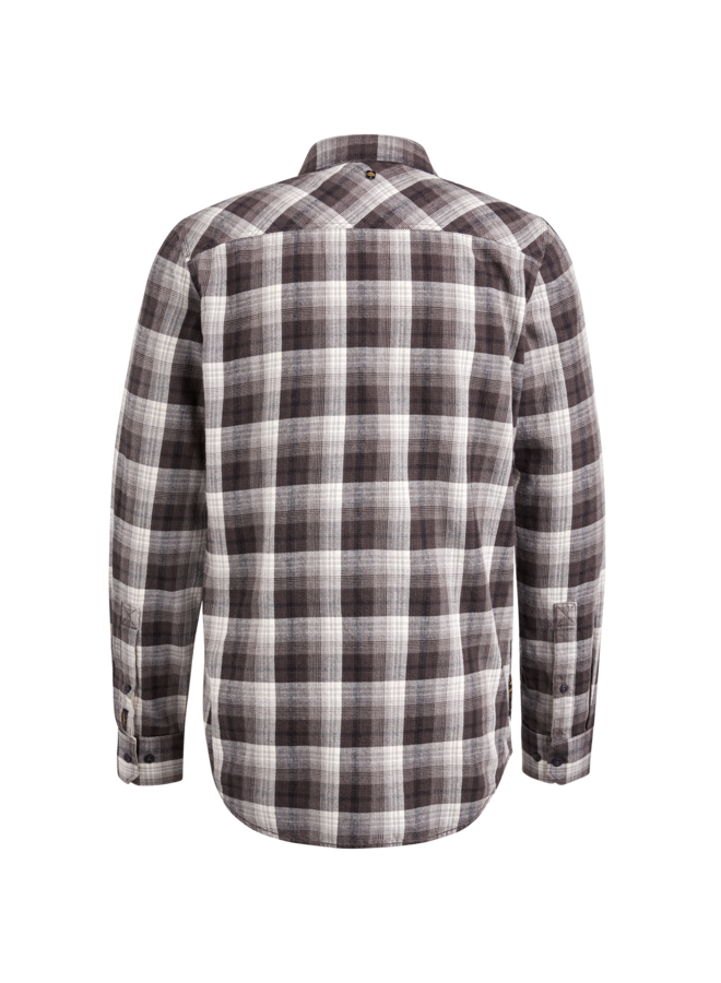 PSI2410200 8085 PME Legend Long Sleeve Shirt Twill Yarndyed Check Bracken