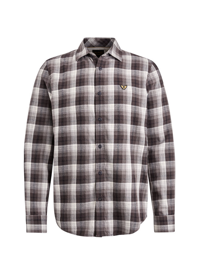 PSI2410200 8085 PME Legend Long Sleeve Shirt Twill Yarndyed Check Bracken