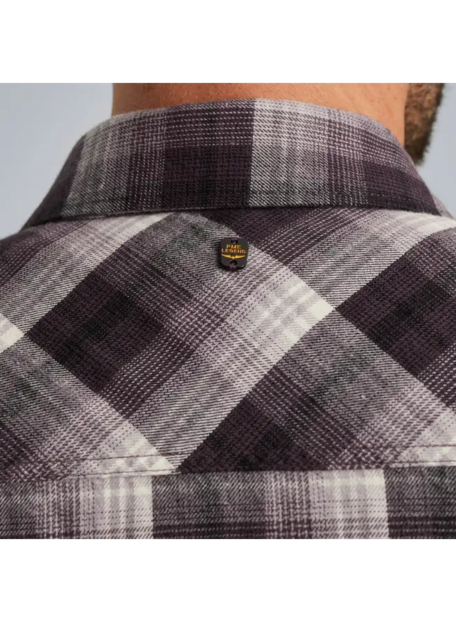 PSI2410200 8085 PME Legend Long Sleeve Shirt Twill Yarndyed Check Bracken