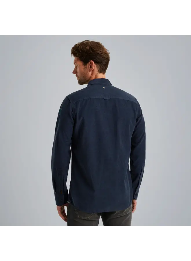 PSI2410206 5426 PME Legend Long Sleeve Shirt Fine Waffle Corduroy Naval Academy