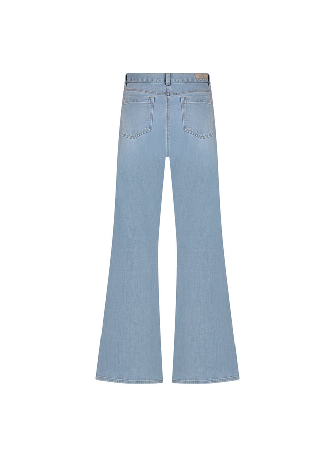 NKS09023 24 Nukus Ruby Pants Bleached Denim