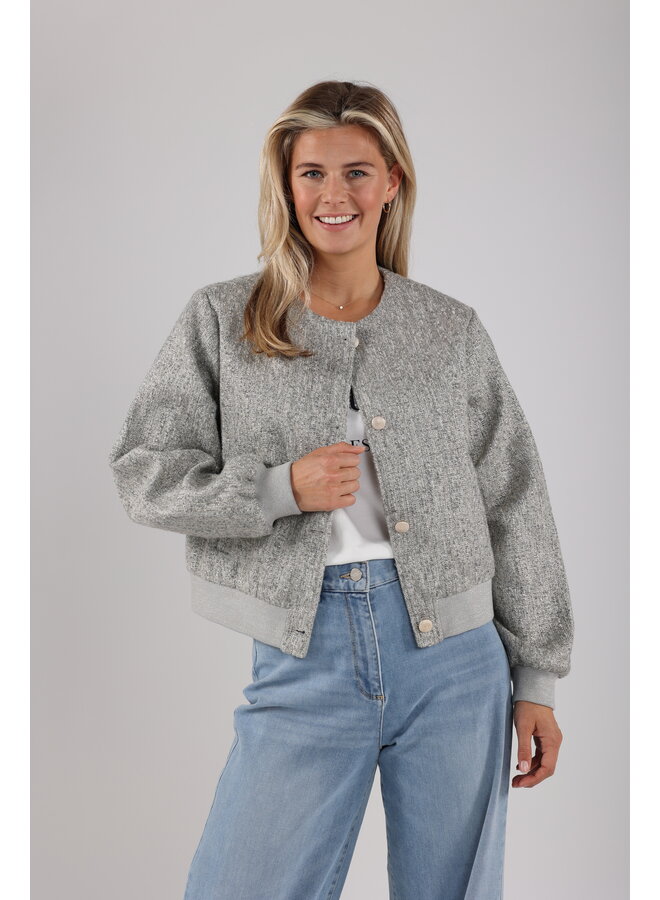 NKS13009 10 Nukus Maureen Jacket Silver