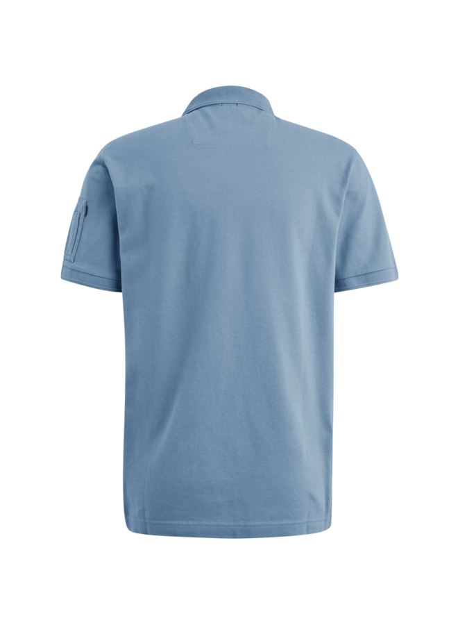PPSS2502899 5393 PME Legend Short sleeve polo trackway polo Ashleigh Blue