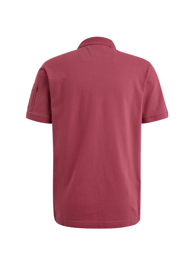 PPSS2502899 4021 PME Legend Short sleeve polo trackway polo Dry Rose