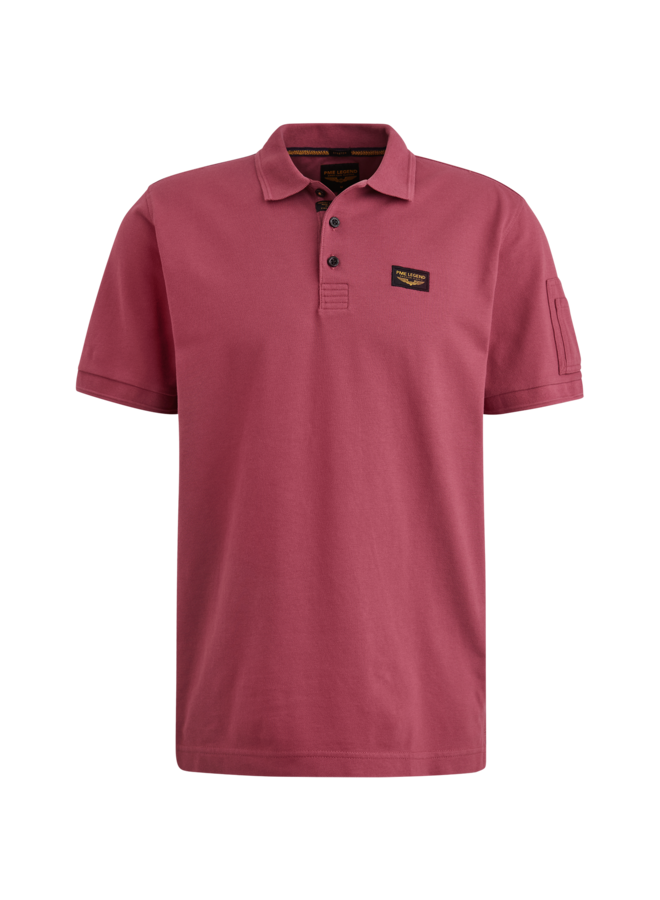 PPSS2502899 4021 PME Legend Short sleeve polo trackway polo Dry Rose