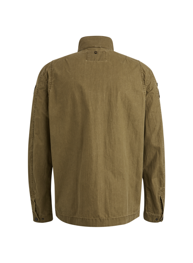 PJA2502108 6401 PME Legend Semi long jacket CARGOYET Mech Pigment Print Dusty Olive
