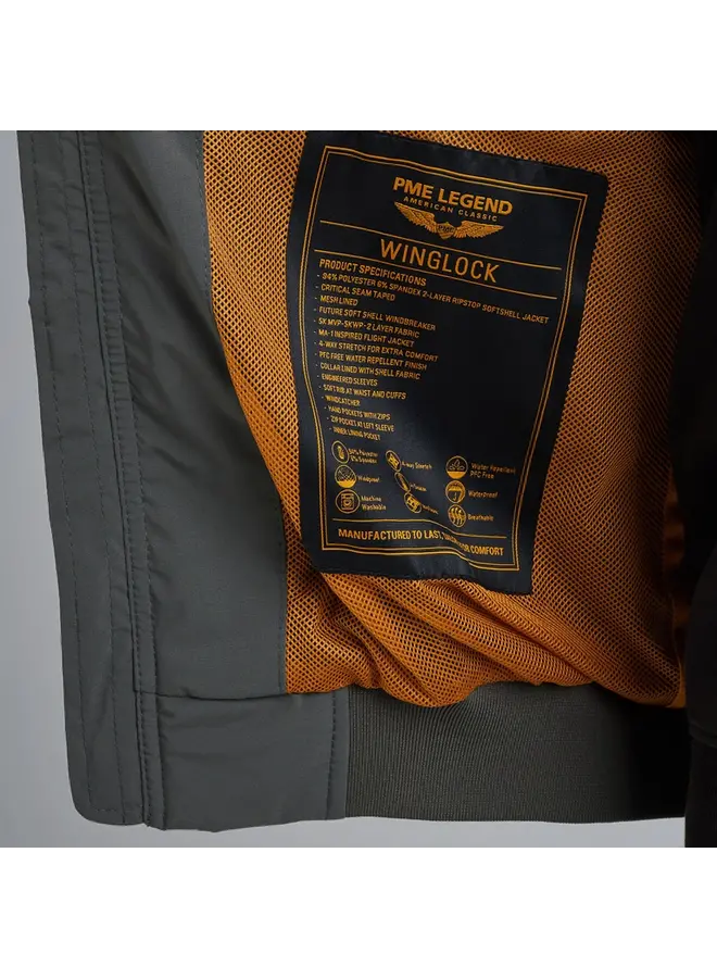 PJA2502130 6026 PME Legend Flight jacket WINGLOCK 2 Layer Softshell Urban Chic