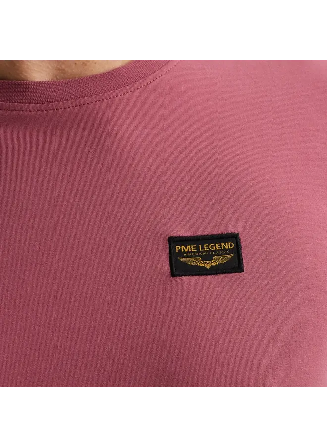 PTSS2502599 3211 PME Legend Short sleeve r-neck Guyver Tee Rose Wine